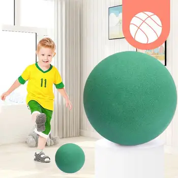 Детский баскетбольный мяч с бесшумным поглаживанием мяча 24 см Маленький кожаный мяч Бесшумные игрушки для малышей Тренировочные детские игрушки для растяжки в помещении