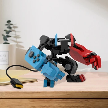 Новая игровая консоль Transform Mecha Персонаж аниме-робота, строительные блоки, строительная игрушка для детей, подарки на День рождения