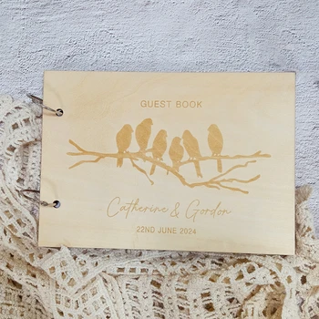Персонализированная свадебная гостевая книга, Книга идей для свадебной гостевой книги для пары, Свадебный душ на годовщину свадьбы, Книга памяти для подарков для пары