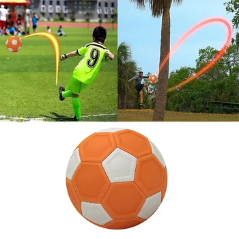 Футбольный мяч с поворотом, волшебная футбольная игрушка Отличный подарок для детей, идеально подходящий для тренировки или игры в футбол на открытом воздухе