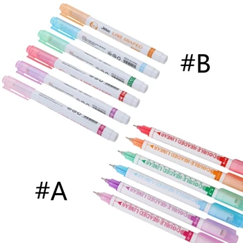 Цветная ручка-маркер, 6 Ручек Flownwing, Набор ручек-маркеров