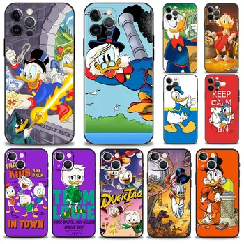 Чехол для телефона Capa Armor Disney cute duck Для iPhone 15 13 Pro Max 7 12 XS 11 X XR 14 8 Plus 5 5S 6S Mini SE2 SE SE2022